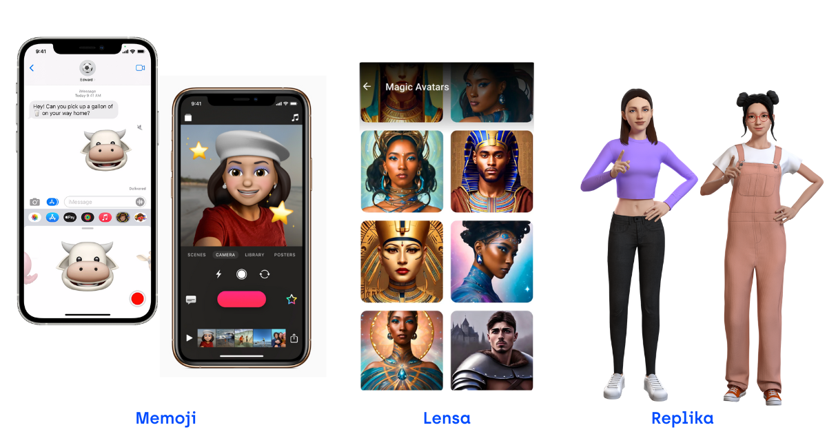 mikk , digital avatar apps